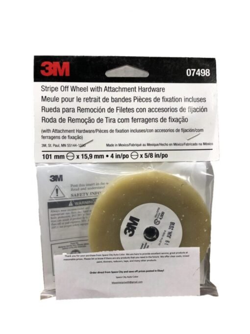 3M™ Stripe Off Wheel, 07498, 4 in x 5/8 in