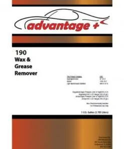 190  WAX  &  GREASE  REMOVER