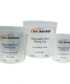 ADVANTAGE 1QT PLASTIC MIXING CUPS