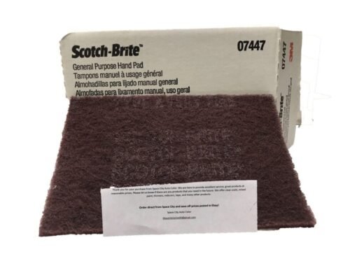 Scotch-Brite™ General Purpose Hand Pad, 07447, Maroon, 6 in x 9 in