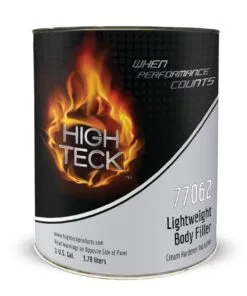 High Teck™ 77062-1 Lightweight Body Filler, 1 gal, Gray