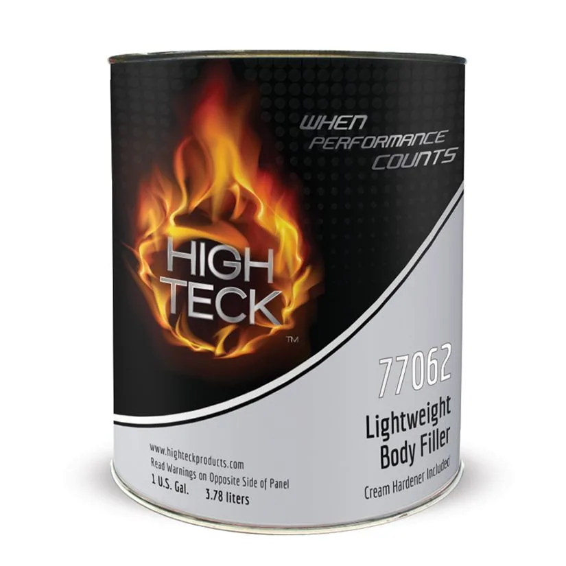 High Teck™ 77062-1 Lightweight Body Filler, 1 gal, Gray