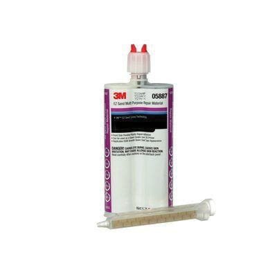 3M™ Automix™ 05887 Multi-Purpose Flexible Part Repair Kit, 200 mL Cartridge, Paste, White/Gray