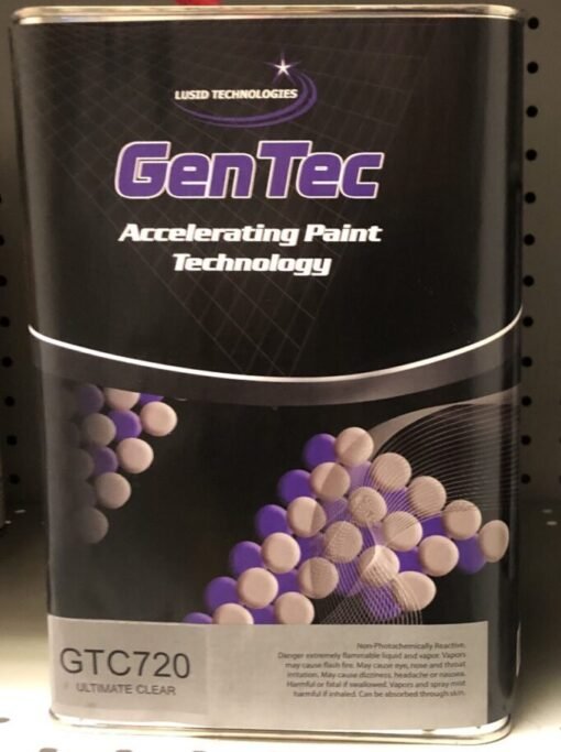 GenTec GTC 720 Ultimate Clearcoat, 1 gal, High Gloss, 4:1 Mixing