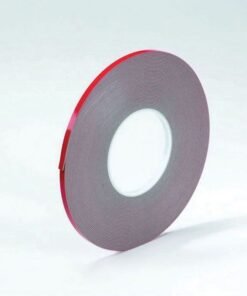 Alternative view of Norton® Premium Automotive Attachment Tape, 20 yd x 0.043 in, Polyethylene Backing, Gray/Red