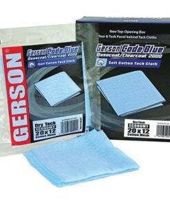 GERSON® 020001B Economy Tack Cloth, 36 in L x 18 in W, Code Blue