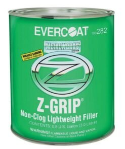 EVERCOAT® Z-GRIP® 100282 Performance Lightweight Body Filler, 3 L Can, Green-Yellow, Liquid
