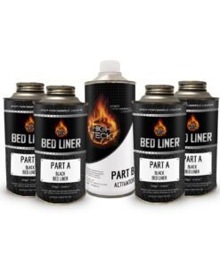High Teck BL100 National Rule Truck Bed Liner Kit, 1 gal, Black