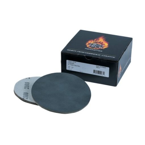 High Teck (15) 6" Foam H&L Sand Disc,Foam Back
