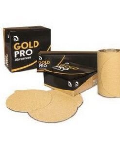 USC® Gold Pro® 082319 Sanding Disc, 6 in Dia, P800 Grit, Paper Backing, Wet/Dry, PSA Attachment