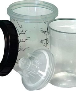 3P 300mL (10oz) Disposable Paint Cup System