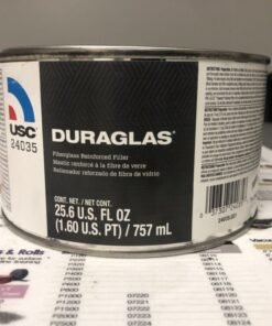 USC® DURAGLAS®Short Strand Fiberglass Filler, Dark Green, Solid, Short Strand