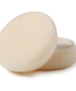 Perfect-It™ 30041 Single Sided Compounding Pad, 4 in Dia, Hook and Loop Attachment, Foam Pad, White