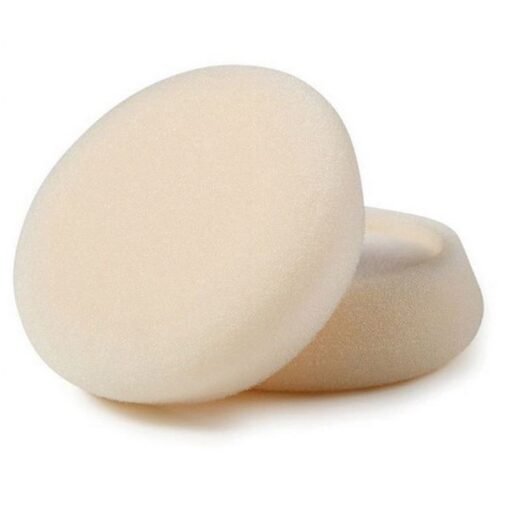 Perfect-It™ 30041 Single Sided Compounding Pad, 4 in Dia, Hook and Loop Attachment, Foam Pad, White