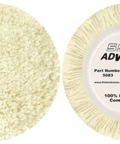 Natural Wool Heavy Compounding Pad - Hook & Loop