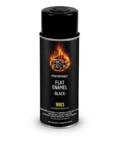 High Teck™ 9903 Performance Series Enamel, 12 oz, Aerosol Can, Flat Black