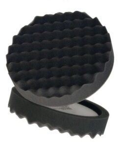 Perfect-It™ 05738 Single Sided Polishing Pad, 8 in Dia, Hookit™ Attachment, Foam Pad, Black