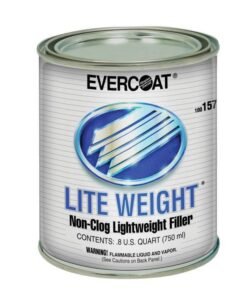 EVERCOAT® LITE WEIGHT® 100157 Professional Lightweight Body Filler, 750 mL Can, Gray, Liquid