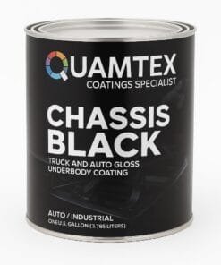 Quamtex Chassis Black Gloss Underbody Coating – 1 Gallon