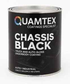 Quamtex Chassis Black Gloss Underbody Coating – 1 Gallon – Space