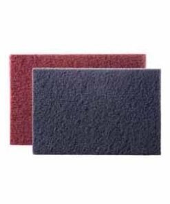 Scuff Pads 6"X9" Very Fine Maroon/Ultra Fine Gray