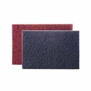 Scuff Pads 6"X9" Very Fine Maroon/Ultra Fine Gray